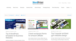 Desktop Screenshot of nerdprint.com